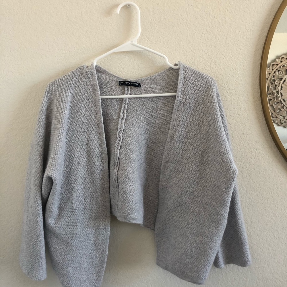 Light purple cropped sweater